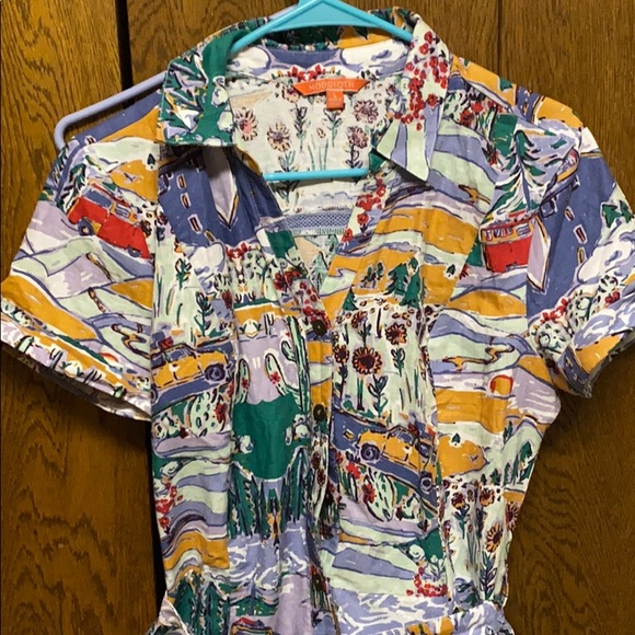 Modcloth Multicolor Patterned Romper - Picture 2 of 3